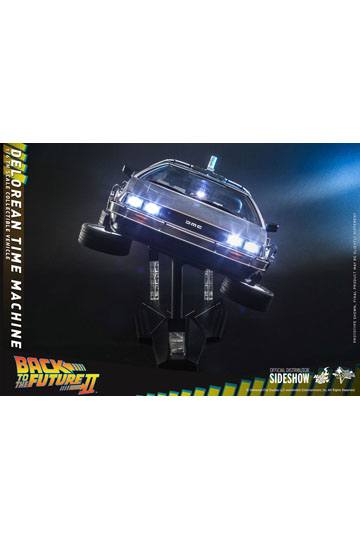 Back to the Future II Movie Masterpiece Vehicle 1/6 DeLorean Time Machine 72 cm