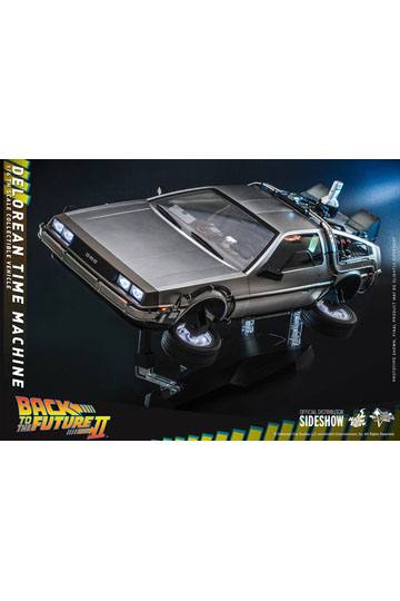 Back to the Future II Movie Masterpiece Vehicle 1/6 DeLorean Time Machine 72 cm