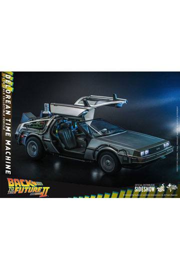 Back to the Future II Movie Masterpiece Vehicle 1/6 DeLorean Time Machine 72 cm