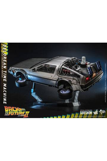 Back to the Future II Movie Masterpiece Vehicle 1/6 DeLorean Time Machine 72 cm