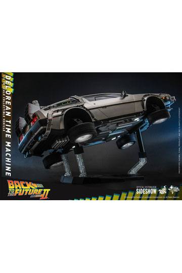 Back to the Future II Movie Masterpiece Vehicle 1/6 DeLorean Time Machine 72 cm