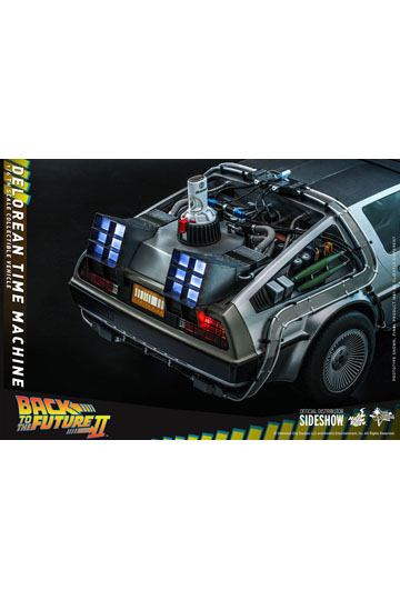Back to the Future II Movie Masterpiece Vehicle 1/6 DeLorean Time Machine 72 cm