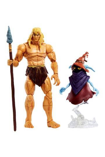 Masters of the Universe: Revelation Masterverse Action Figures 2022 Deluxe Savage He-Man & Orko 18 cm