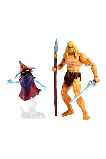 Masters of the Universe: Revelation Masterverse Action Figures 2022 Deluxe Savage He-Man & Orko 18 cm
