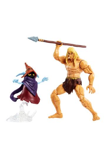 Masters of the Universe: Revelation Masterverse Action Figures 2022 Deluxe Savage He-Man & Orko 18 cm