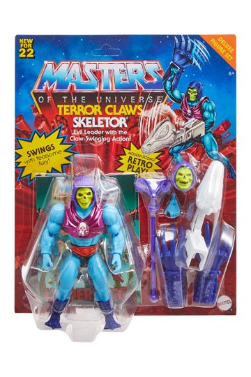 Masters of the Universe Origins Deluxe Action Figure 2022 Terror Claws Skeletor 14 cm