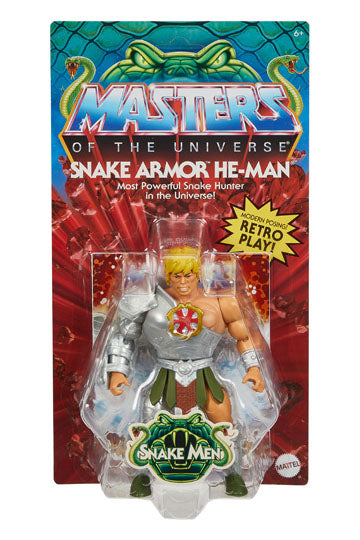 Masters of the Universe Origins Action Figure Snake Armor He-Man 14 cm