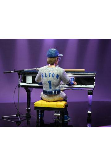 Elton John Clothed Action Figure Live in '75 Deluxe Set 20 cm