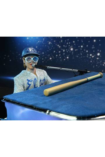 Elton John Clothed Action Figure Live in '75 Deluxe Set 20 cm