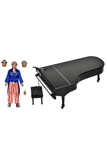 Elton John Clothed Action Figure Live in '76 Deluxe Set 20 cm