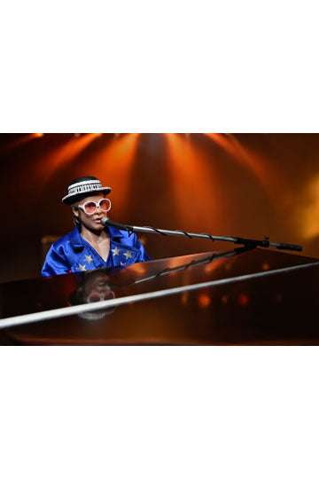 Elton John Clothed Action Figure Live in '76 Deluxe Set 20 cm