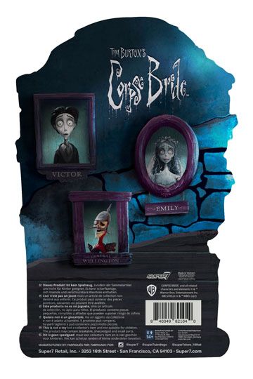 Tim Burton's Corpse Bride ReAction Action Figure General Wellington 10 cm