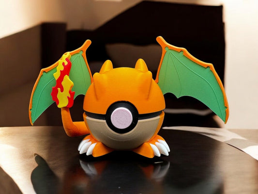 0006 - Charizard Poke Ball - Stampa 3D