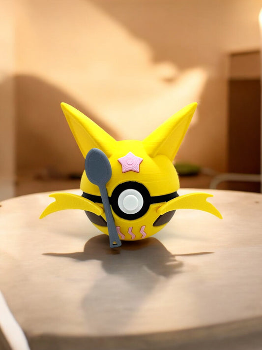 0064 - Kadabra Poke Ball - Stampa 3D