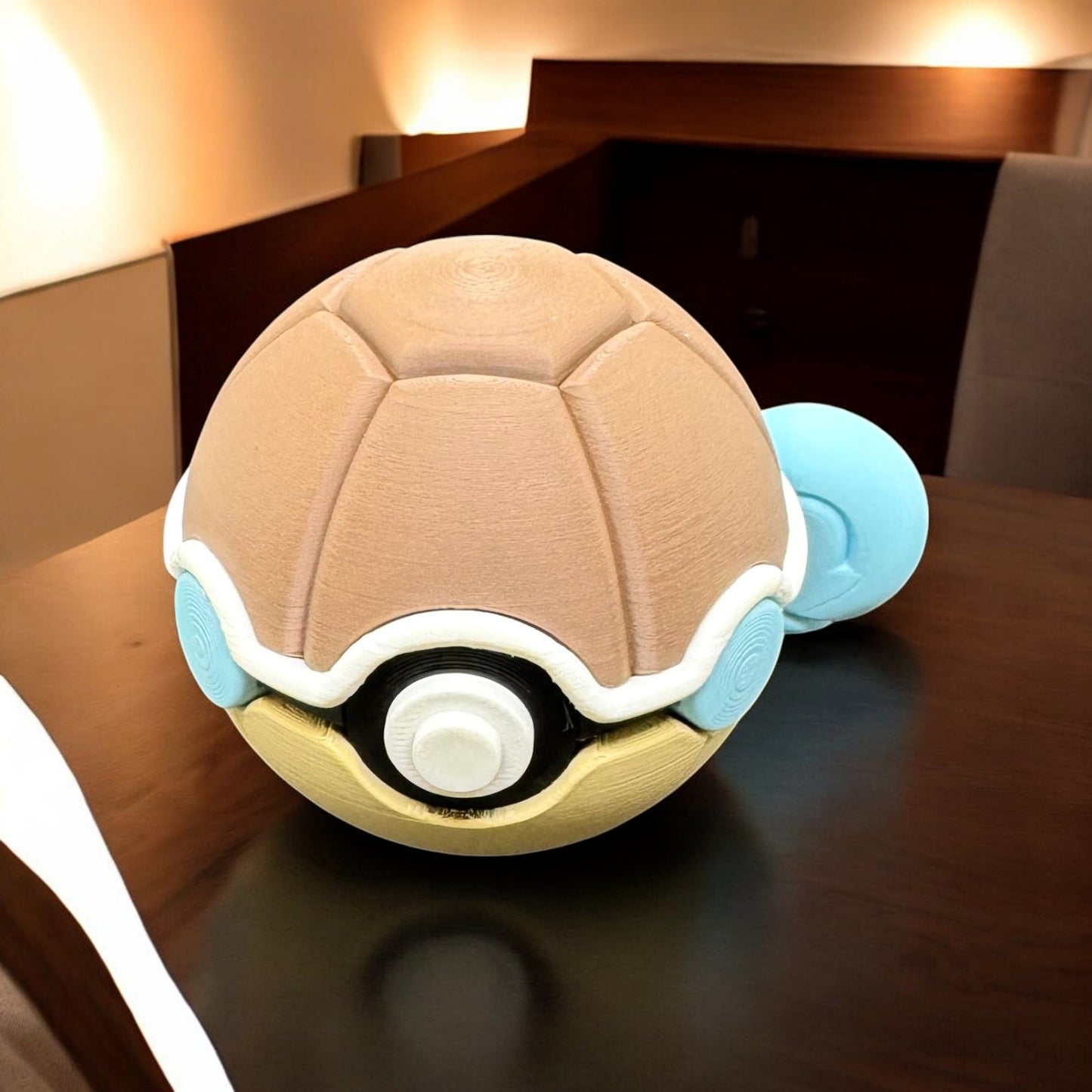 0007 - Squirtle Poke Ball - Stampa 3D