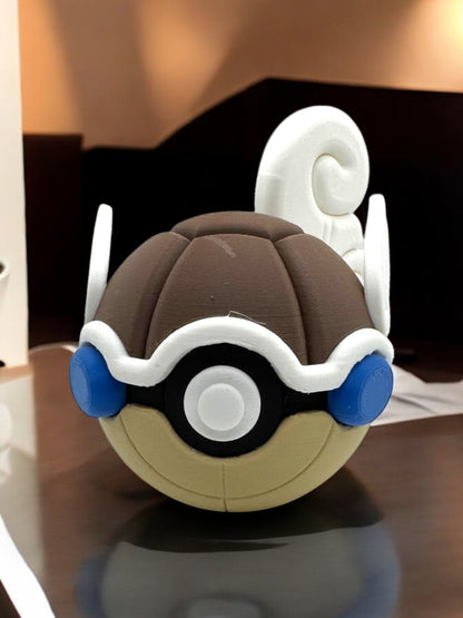 0008 - Wartortle Poke Ball - Stampa 3D