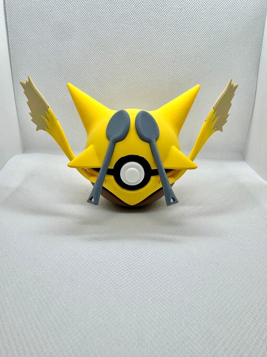 #0065 Alakazam Poke Ball - Stampa 3D