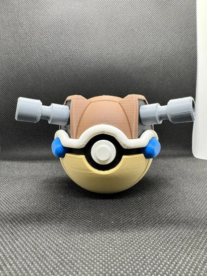 #0009 Blastoise Poke Ball - Stampa 3D