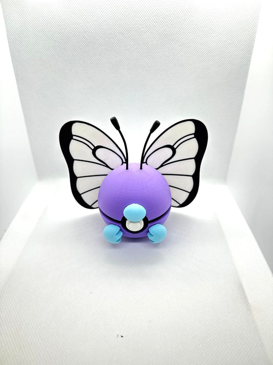 0013 - Butterfree Poke Ball - Stampa 3D