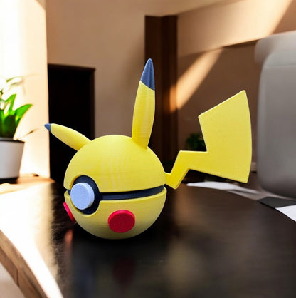 0025 - Pikachu Poke Ball - Stampa 3D