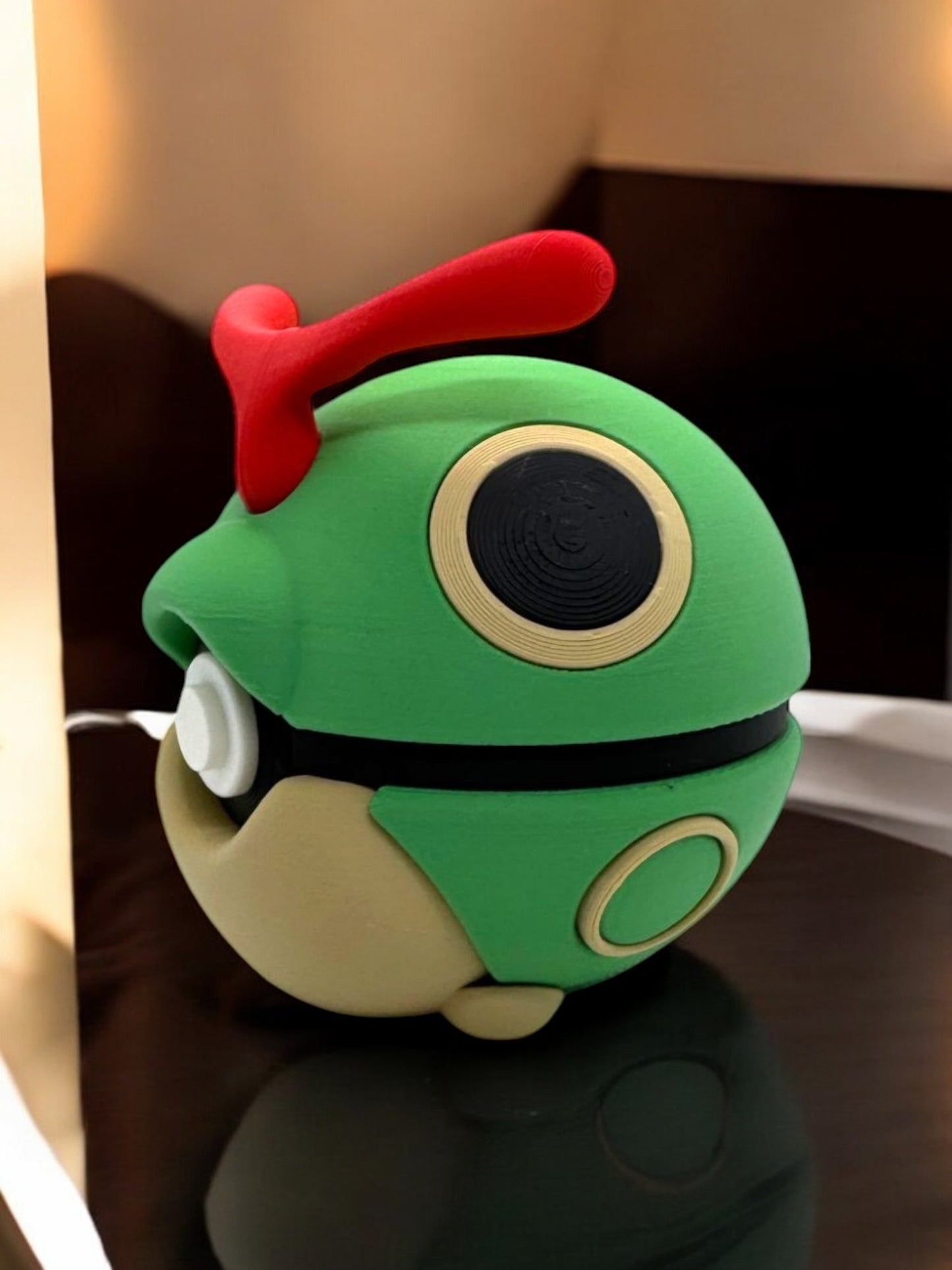 0011 - Caterpie Poke Ball - Stampa 3D