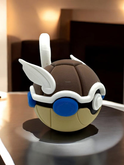 0008 - Wartortle Poke Ball - Stampa 3D