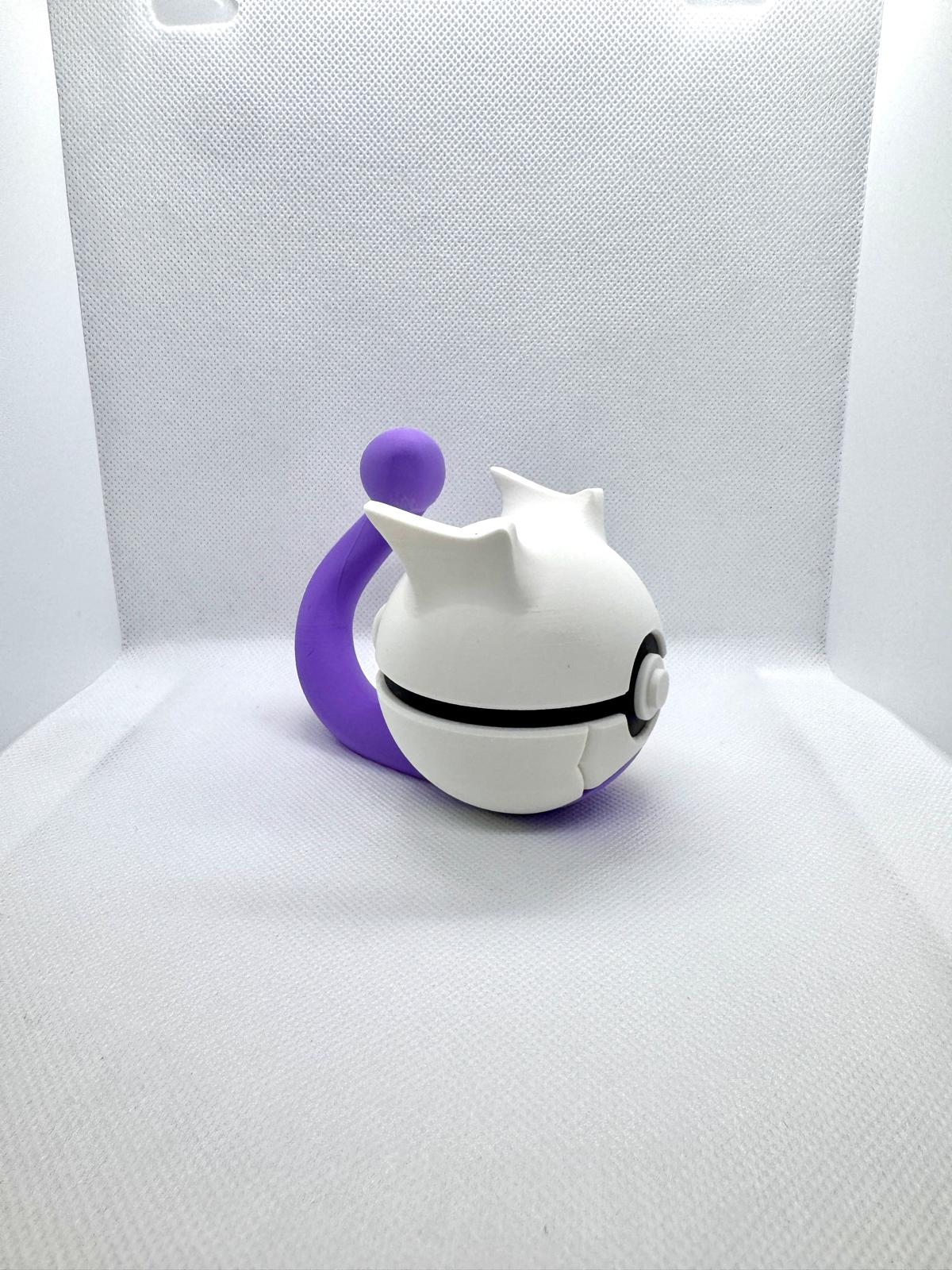 0150 - Mewtwo Poke Ball Stampa 3D