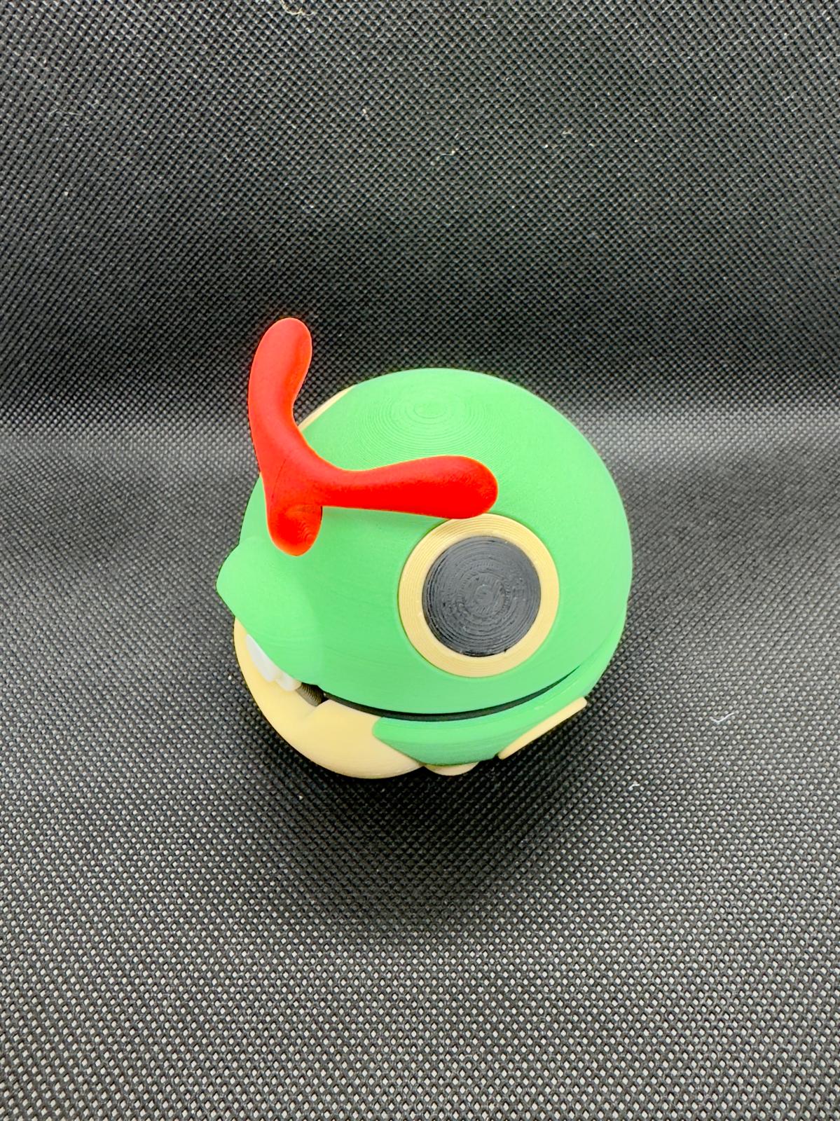 #0011 Caterpie Poke Ball - Stampa 3D