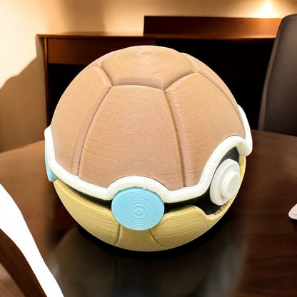 0007 - Squirtle Poke Ball - Stampa 3D