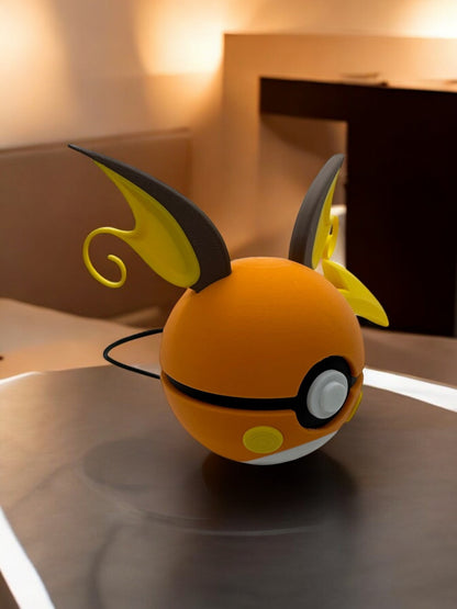 0026 - Raichu Poke Ball - Stampa 3D