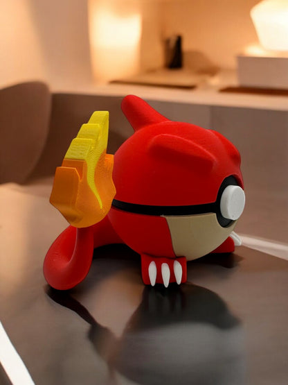 0005 - Charmeleon Poke Ball - Stampa 3D