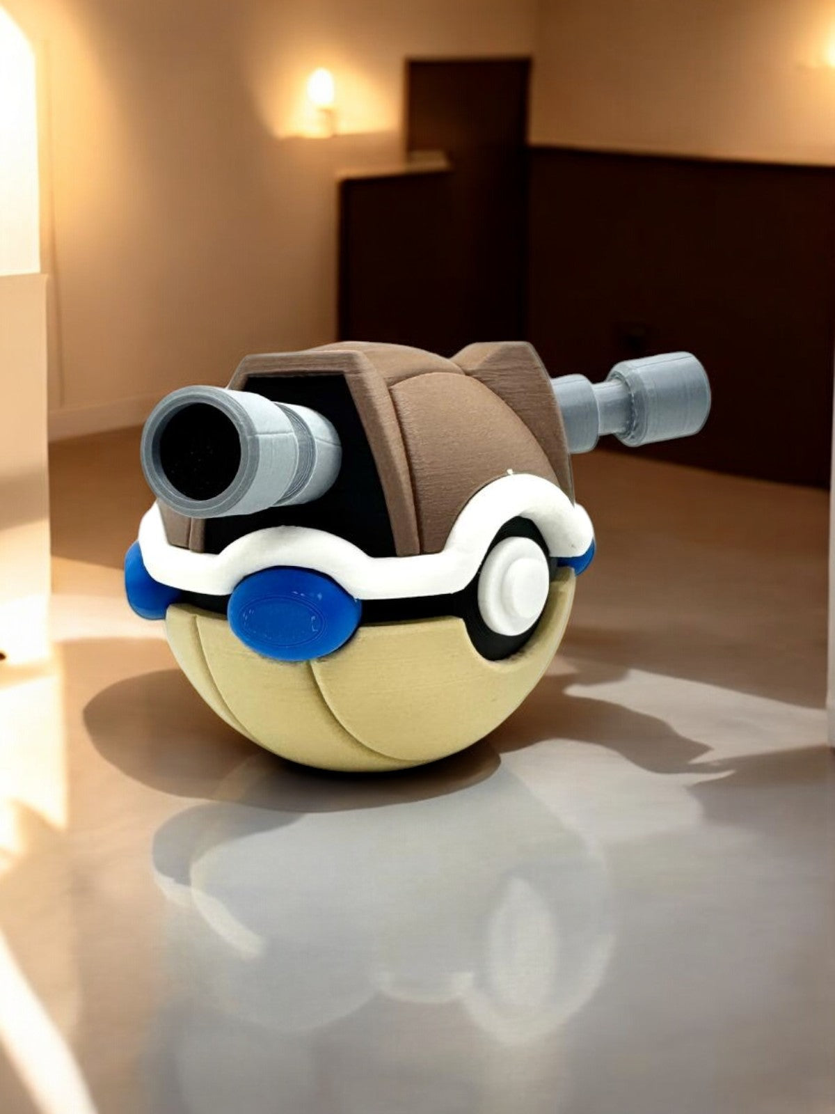 0009 - Blastoise Poke Ball - Stampa 3D