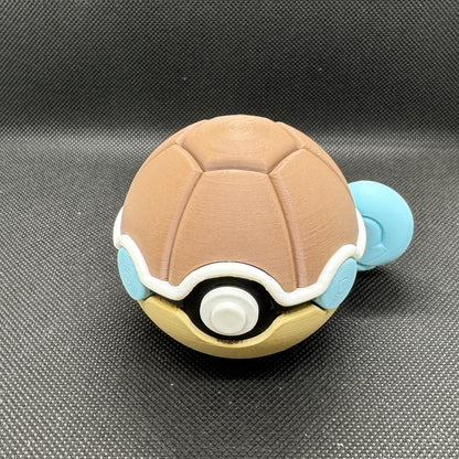 #0007 Squirtle Poke Ball - Stampa 3D