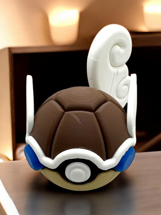 0008 - Wartortle Poke Ball - Stampa 3D