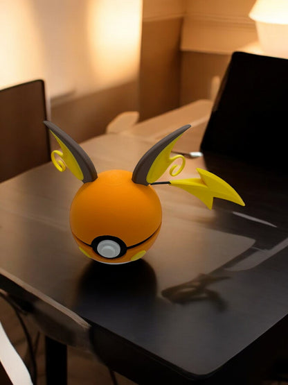 0026 - Raichu Poke Ball - Stampa 3D