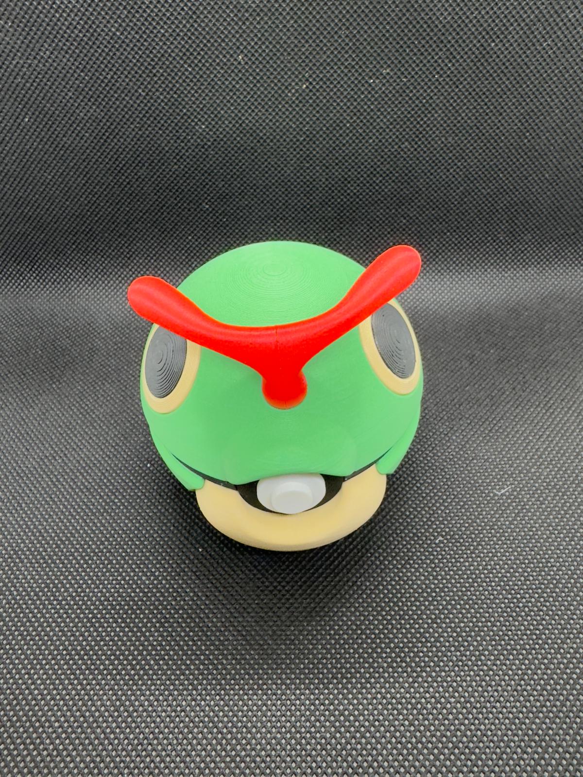 #0011 Caterpie Poke Ball - Stampa 3D