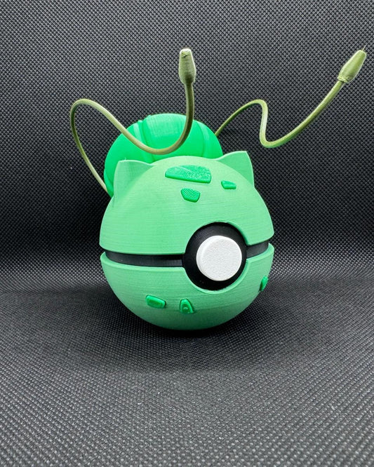 #0001 Bulbasaur Poke Ball - Stampa 3D