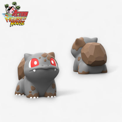 0001 - Figure Pokemon Bulbasaur Variant - Stampa 3D