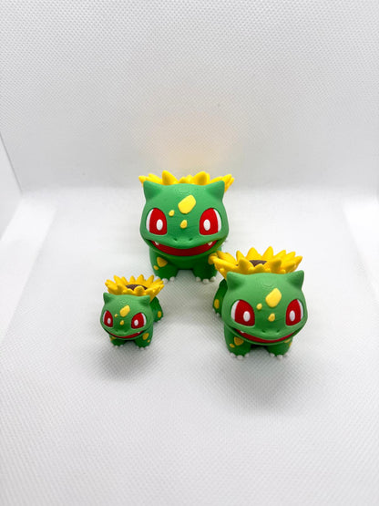 0001 - Figure Pokemon Bulbasaur Variant - Stampa 3D