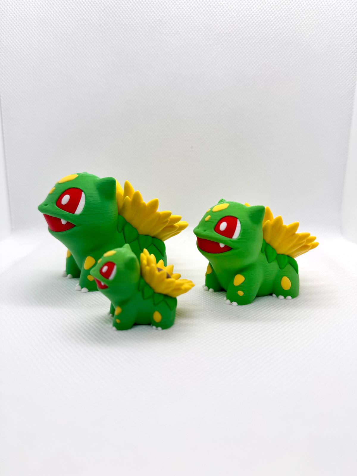 0001 - Figure Pokemon Bulbasaur Variant - Stampa 3D