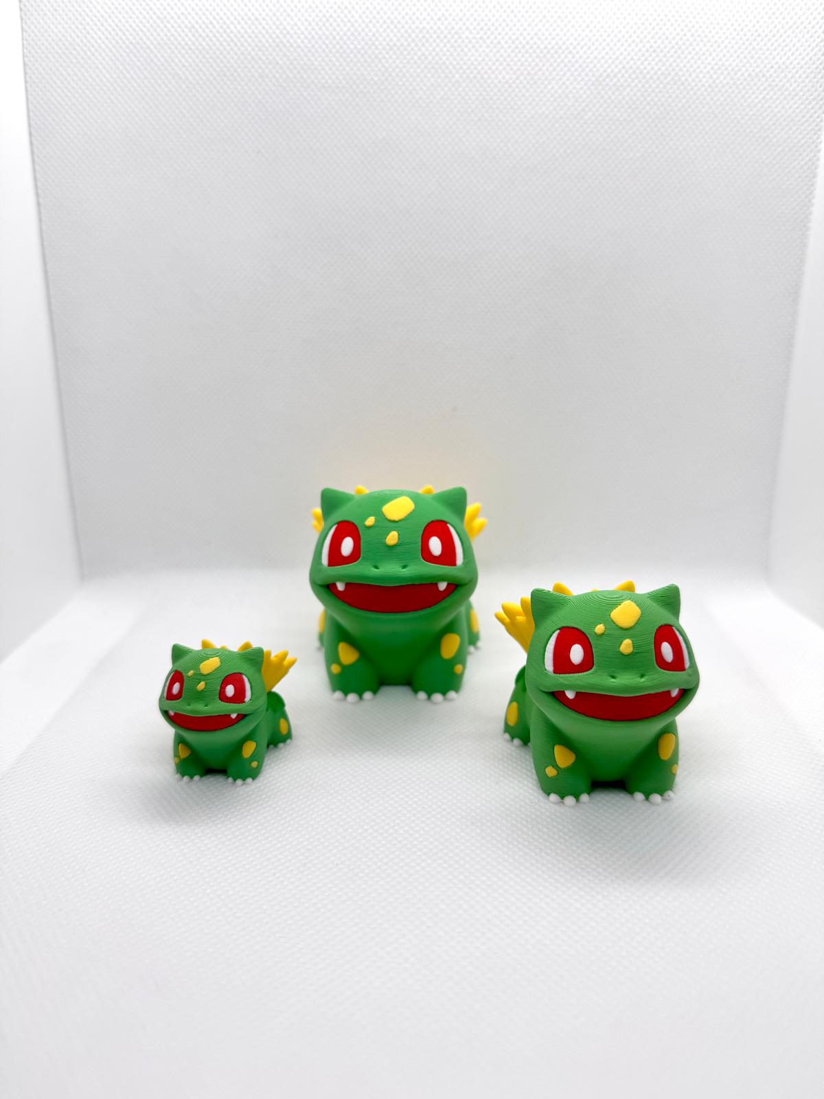 0001 - Figure Pokemon Bulbasaur Variant - Stampa 3D