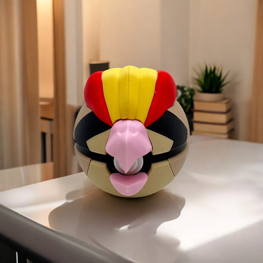 0018 - Pidgeot Poke Ball Stampa 3D