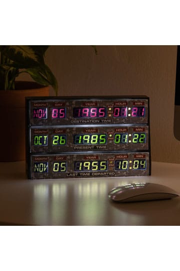 Back To The Future 3D Light