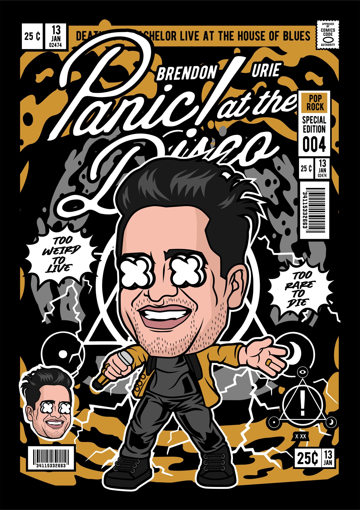 Brendon Urie Panic At The Disco Collection