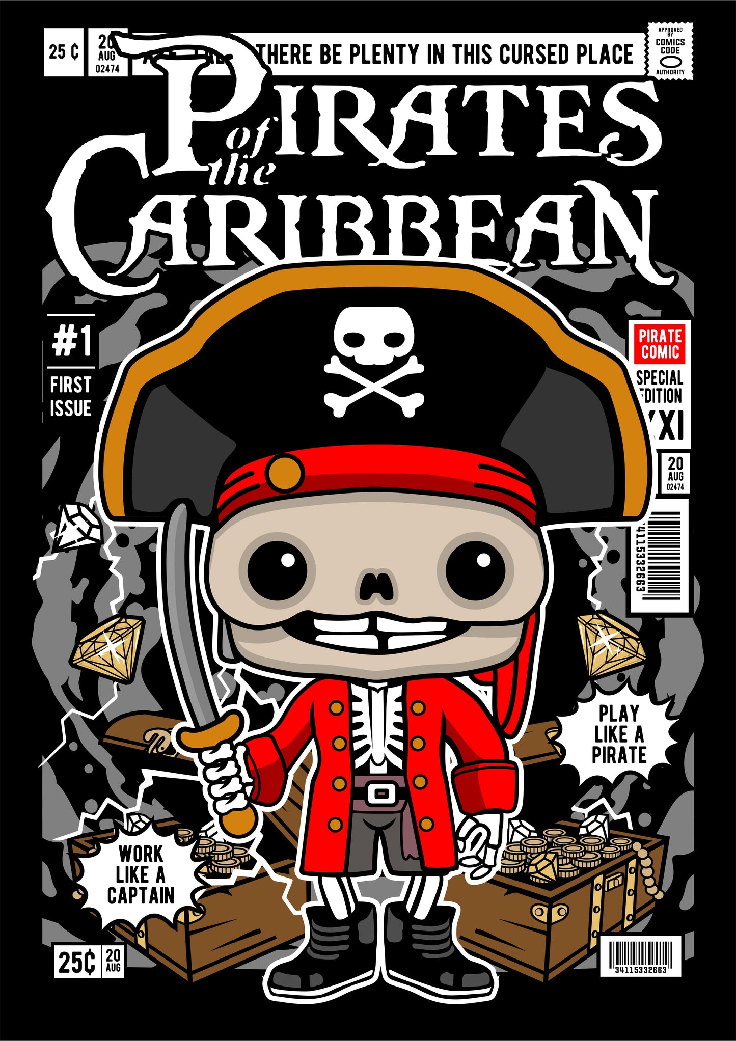 Jolly Roger Pirati dei Caraibi Collection
