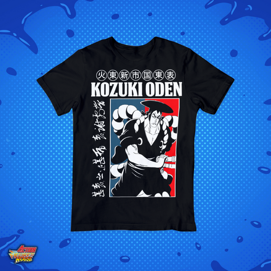 One piece T-Shirt Kozuki Oden B/W