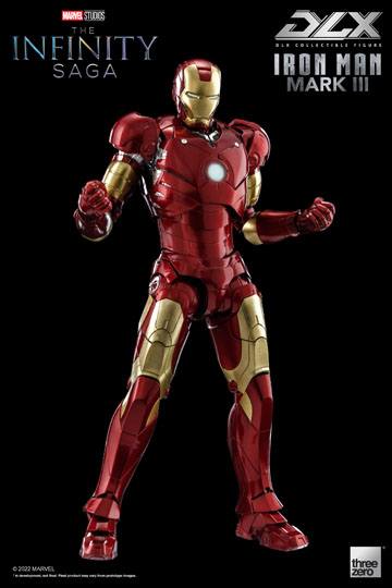 Infinity Saga DLX Action Figure 1/12 Iron Man Mark 3 17 cm
