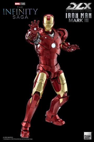 Infinity Saga DLX Action Figure 1/12 Iron Man Mark 3 17 cm