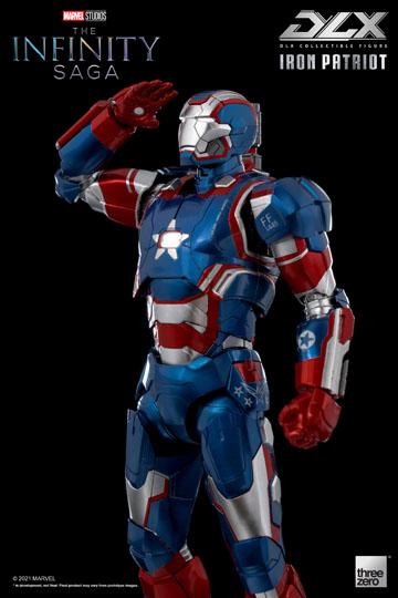 Infinity Saga DLX Action Figure 1/12 Iron Patriot 17 cm