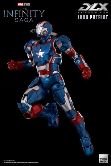 Infinity Saga DLX Action Figure 1/12 Iron Patriot 17 cm